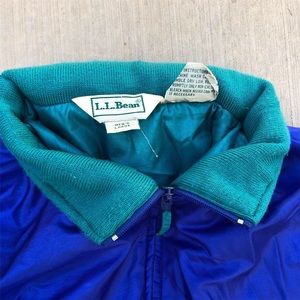 vintage LL bean windbreaker